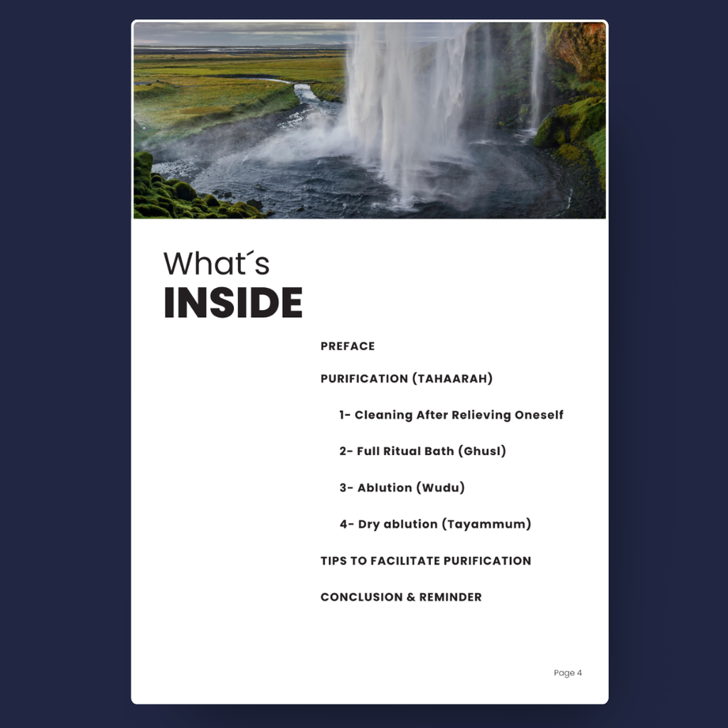 The Pre-Prayer Purification (Taharah) Guide