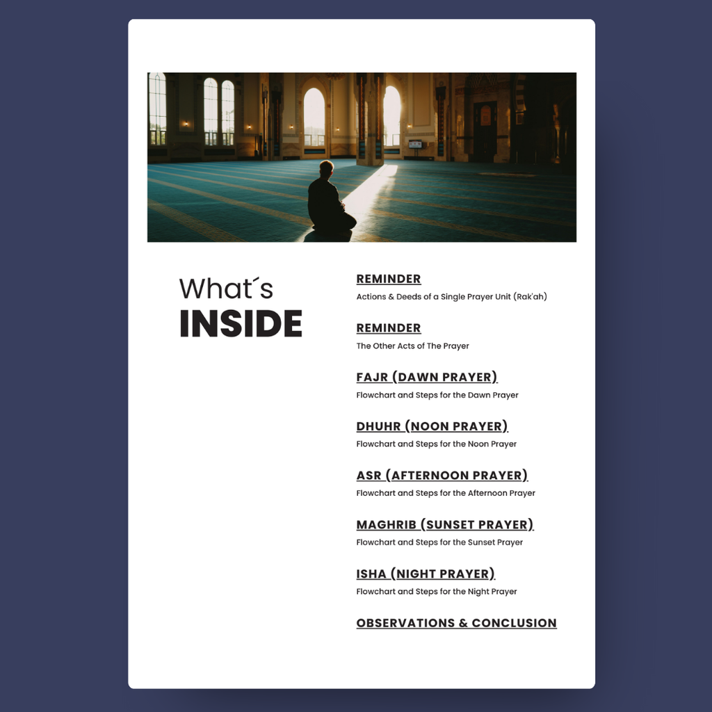 The Visual Prayer Flowchart