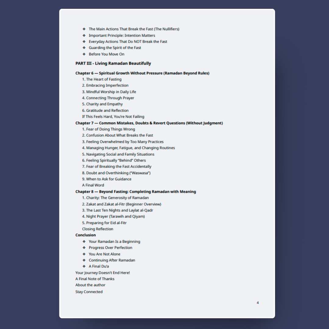 Your First Ramadan: A Revert’s Guide to Fasting with Confidence