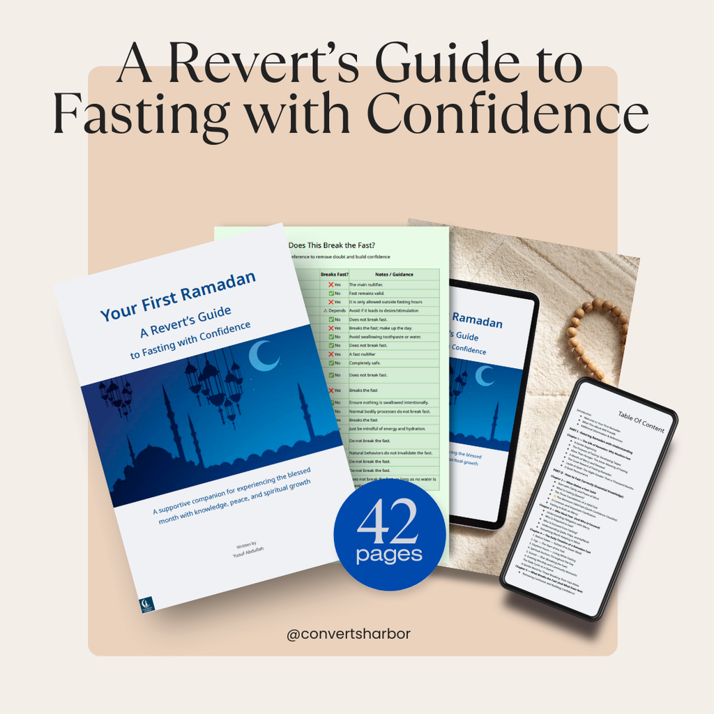 Your First Ramadan: A Revert’s Guide to Fasting with Confidence