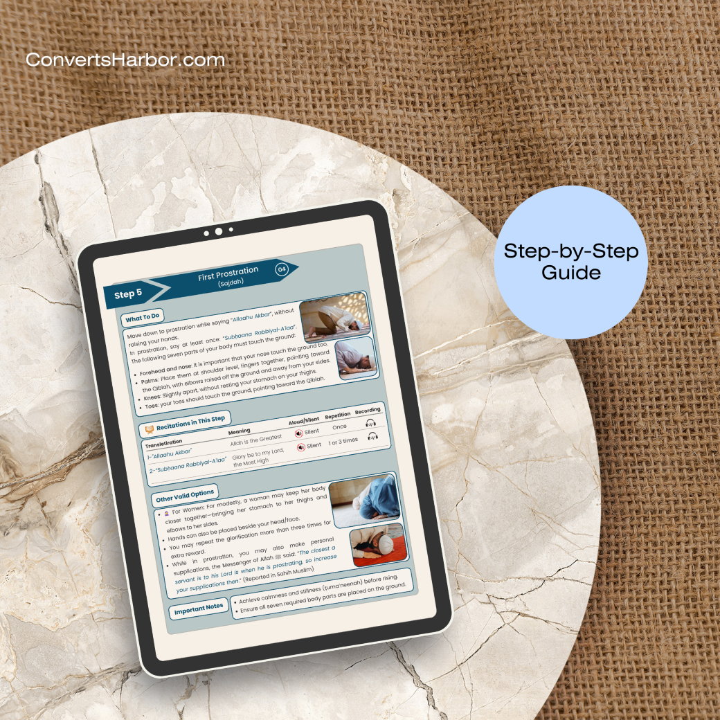 The Prayer (Salah) Guide For Reverts & Seekers
