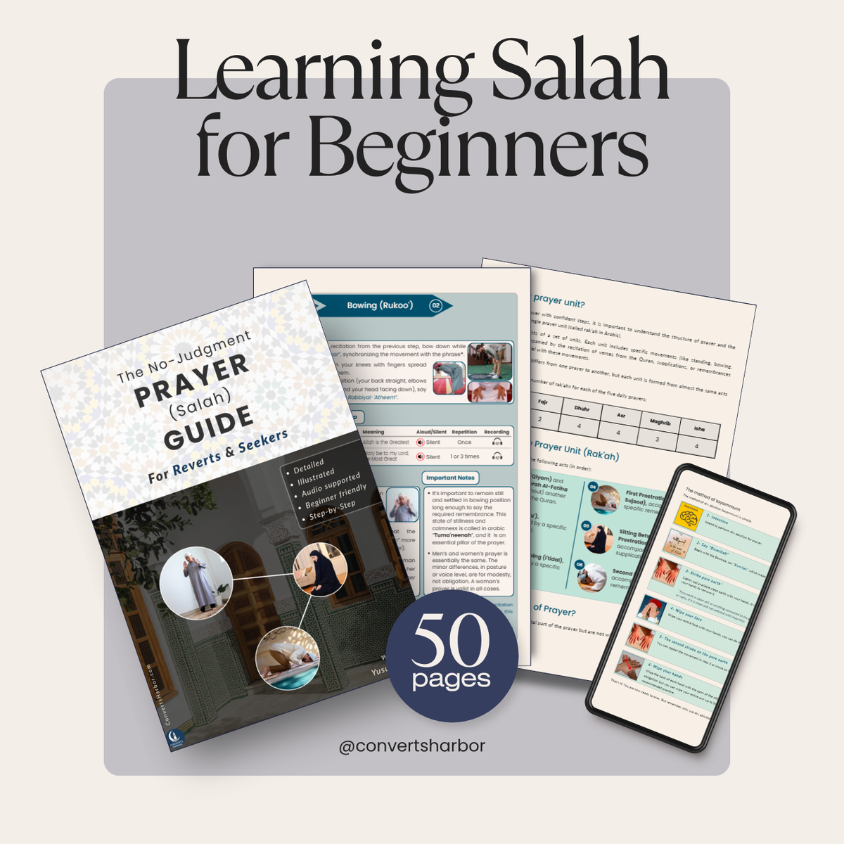 The Prayer (Salah) Guide For Reverts & Seekers
